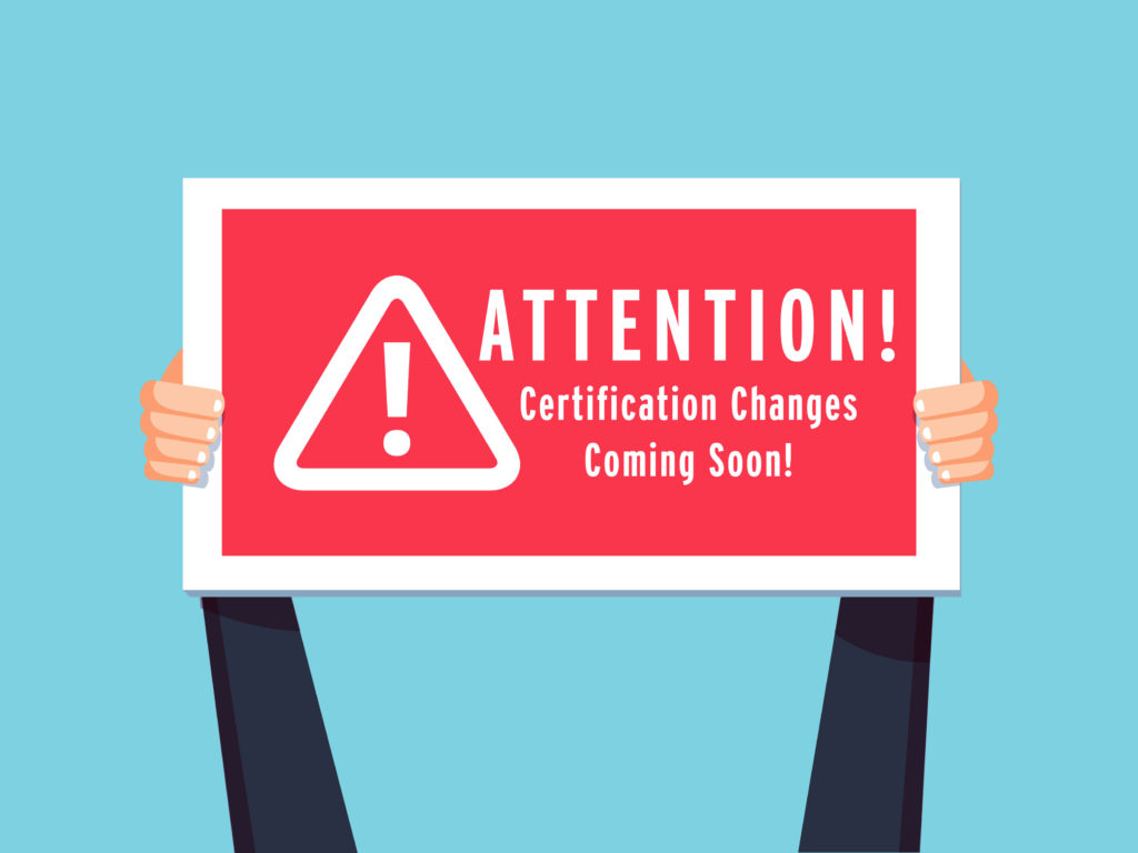 ASHA's 2020 Certification Standard Changes