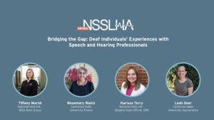 Bridging the Gap: Deaf Individuals� Experiences with Speech and Hearing Professionals